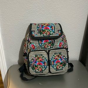 Embroidery Backpack